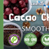 Cacao Cherry Smoothie LeafSide