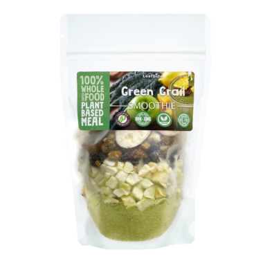 Green Grail Smoothie LeafSide