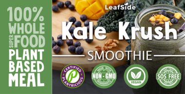 Kale Krush Smoothie LeafSide