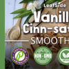 Vanilla Cinn-sation Smoothie LeafSide