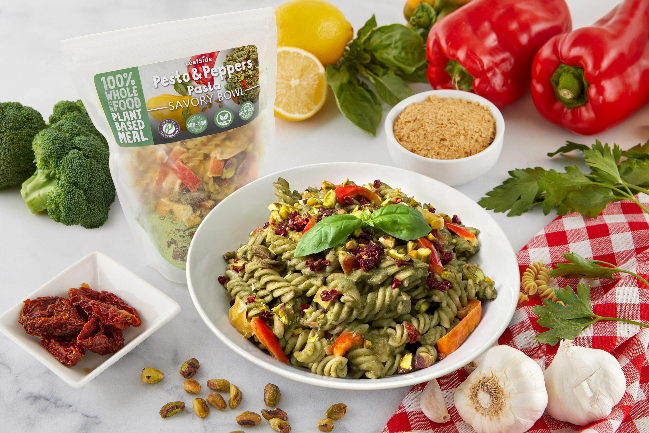 Pesto & Peppers Pasta Savory-Bowl - Image 2