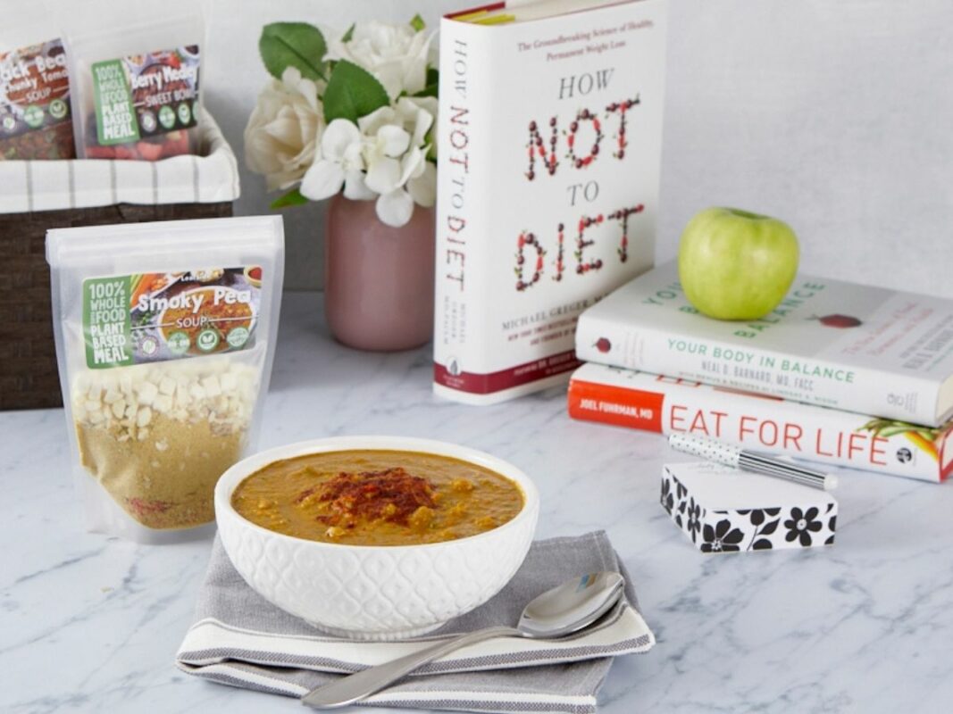 LeafSide Smoky Pea Soup - How Not To Diet