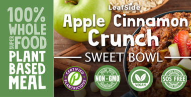 Apple Cinnamon Crunch Sweet-Bowl LeafSide