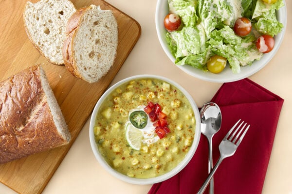 LeafSide - Comforting Corn Soup