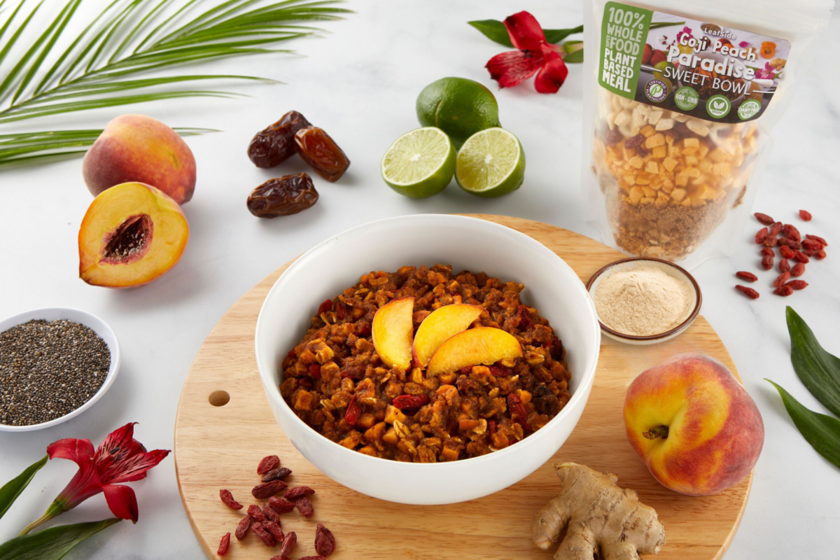 LeafSide Goji Peach Paradise Sweet Bowl