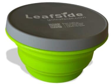 LeafSide Pop-Up Silicone Bowl