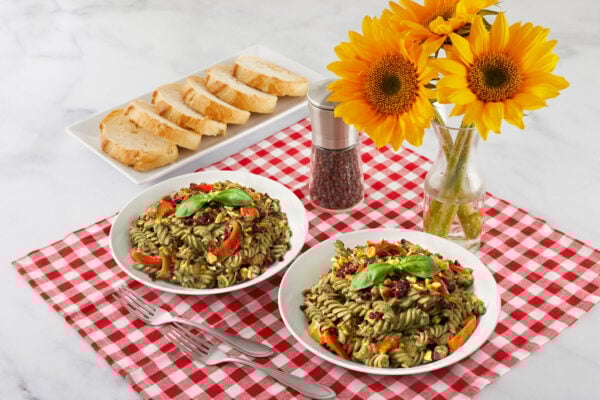 LeafSide Pesto & Peppers Pasta Savory-Bowl