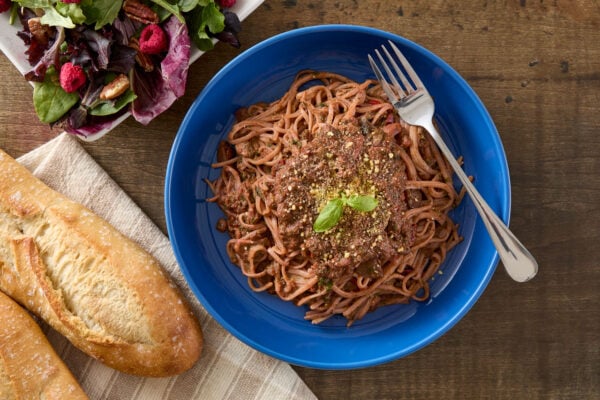 Lentil Tomato Pasta Savory-Bowl - Image 3
